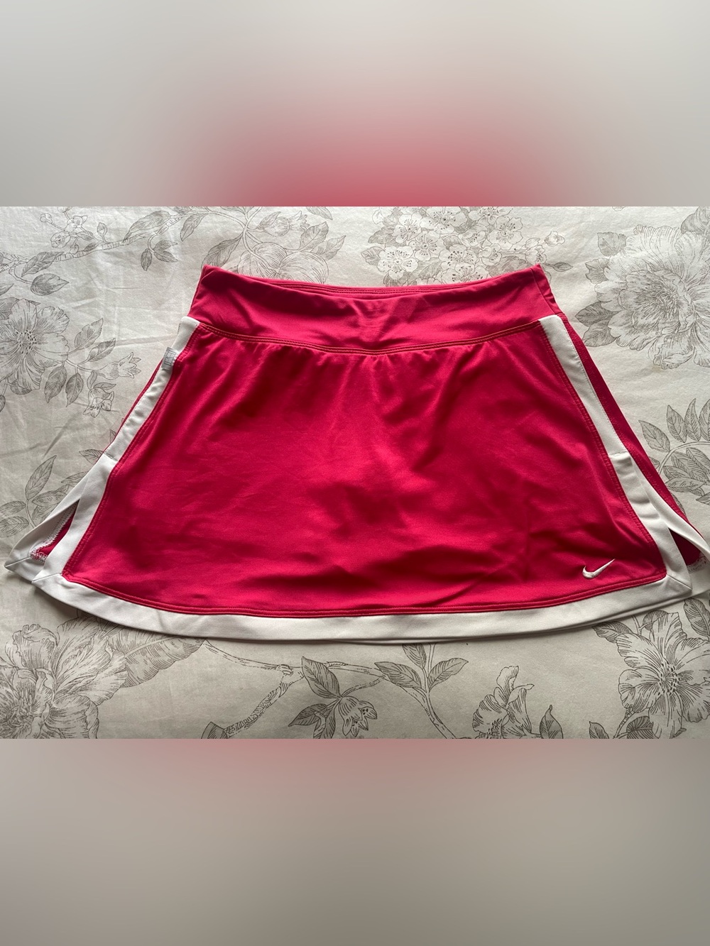 Nike Y2K Hot Pink Mini Tennis Skirt Skort Small Preppy Sporty Chic Pickleball